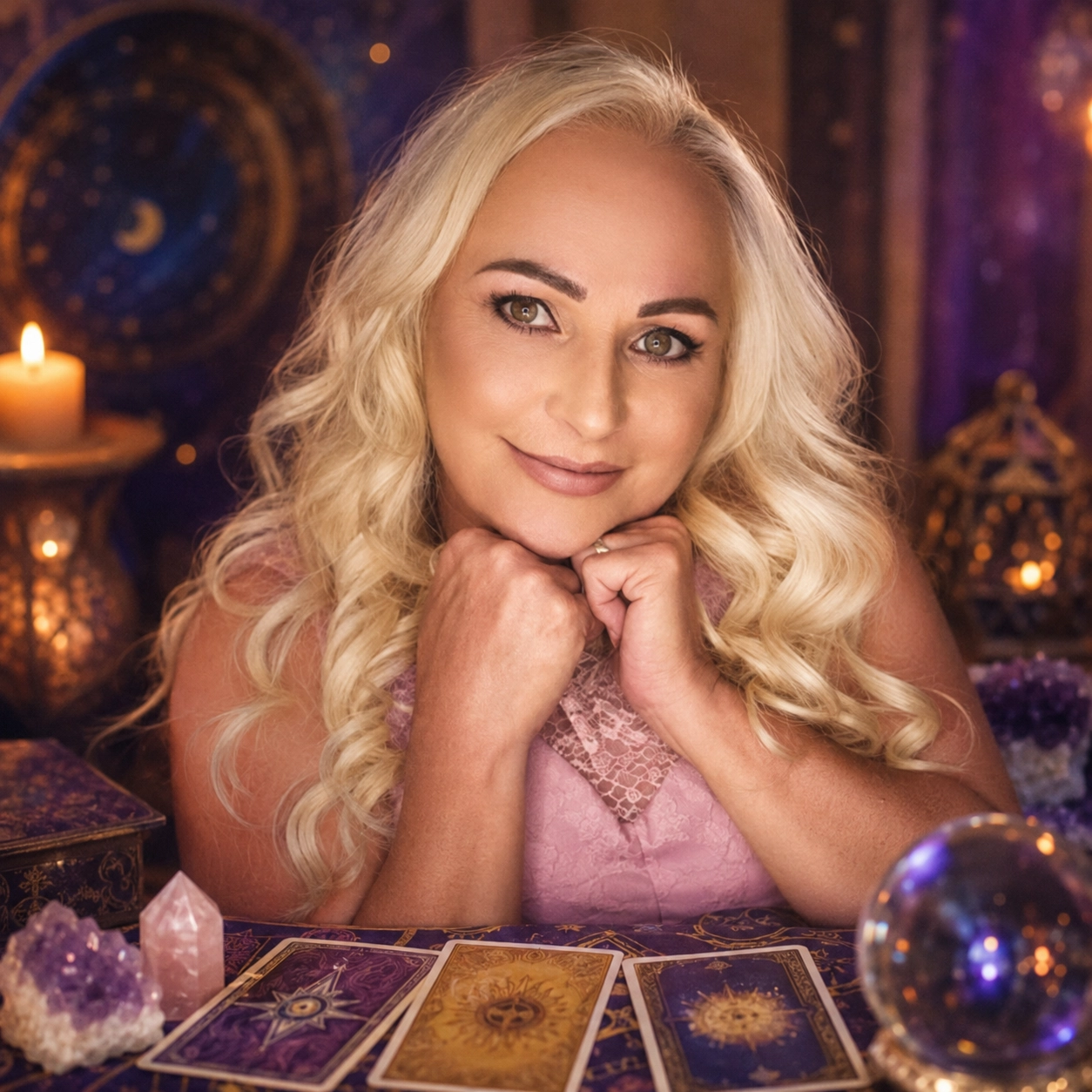 Tanja Kartenrat am Telefon Spirituelle Kartenberaterin bei Kartenrat – telefonische Kartenlegung und Call Back